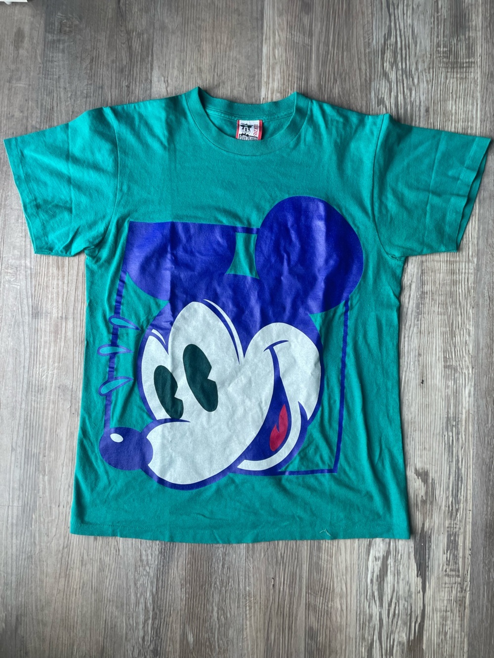 Rare Vintage Disney Designs Mickey Mouse Single Stitch T-Shirt S/M Made in USA